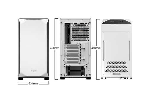 be quiet! Pure Base 500, ATX, Mini-ATX, Mini-ITX, Steel, Midi Tower PC Case