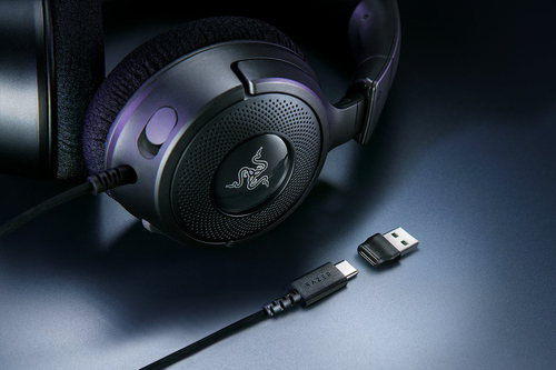 Razer Kraken V4 X, Wired, 12 - 20000 Hz, Gaming, Headset/Headphones, Black