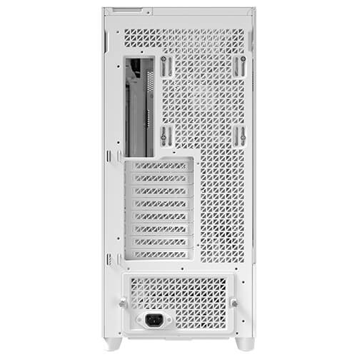 Antec FLUX PRO White EUV, Glass, Plastic, Steel, Tempered glass, Full Tower Case