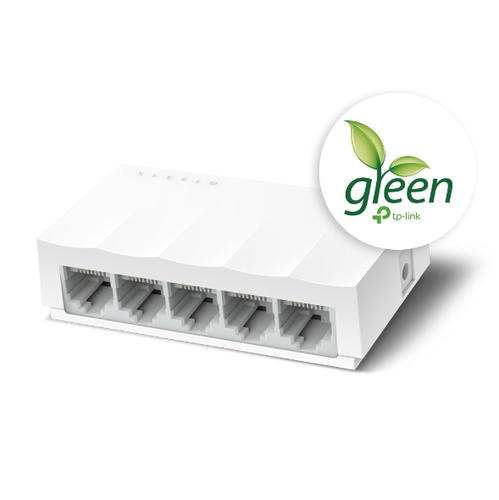 TP-Link (LS1005), Fast Ethernet (10/100), Unmanaged Network Switch