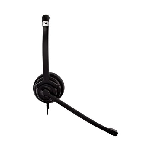 V7 Deluxe Mono USB,  Wired, 31.5 - 20000 Hz, Headset/Headphones, Black