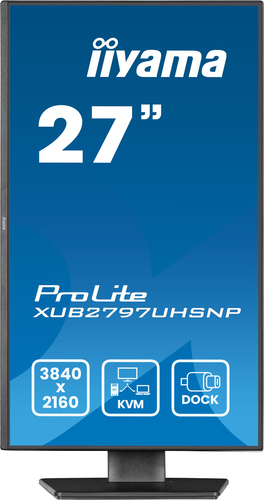 iiyama ProLite, 68.6 cm (27"), 3840 x 2160 pixels, 4K Ultra HD, LED Monitor