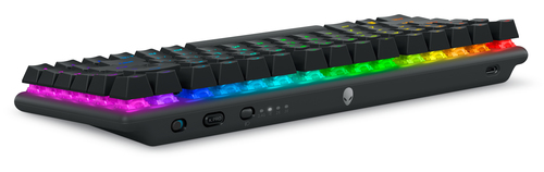 Alienware Pro Wireless Gaming Keyboard compact 75% design for esports gaming