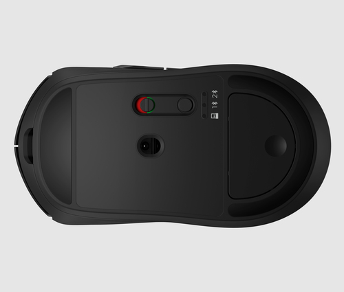 HP 700 Rechargeable Wireless Mouse, Ambidextrous, Bluetooth, 6000 DPI, Black