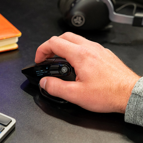 JLab Epic, Right-hand, Bluetooth + USB Type-A, 2400 DPI, Optical Mouse