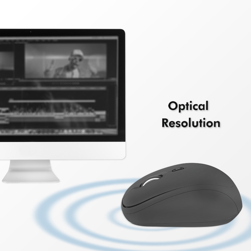 LogiLink (ID0193), Right-hand, Optical, RF Wireless, 1600 DPI, Mouse