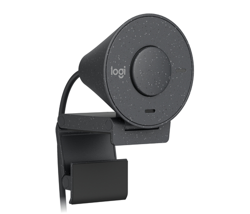 Logitech Brio 300 2MP USB Webcam – Full HD 1080p, 30fps,720p/1080p,Plug-and-Play