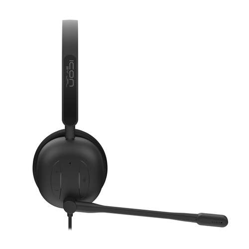 JPL Icon 100-UB3, Wired, Office/Call center, Headset/Headphones, Black