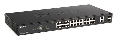 D-Link, 26-Port PoE+, L2 ,Gigabit Smart Managed Switch