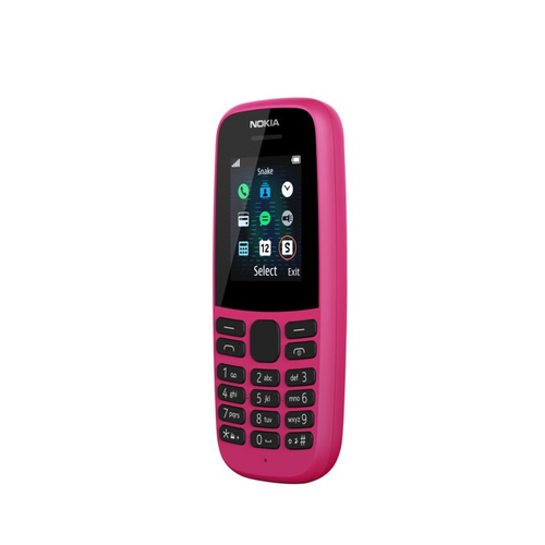 Nokia 105 (2019 edition) 1.77 Inch UK SIM Free Feature Phone (Single SIM) – Pink