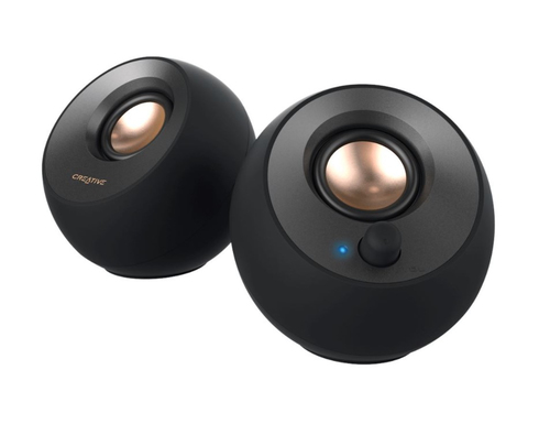 Creative Labs Pebble V2, 2-way, 2.0 channels, Wired, 8 W, Black Speaker