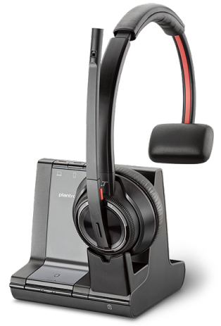 POLY W8210/A UC, Wireless, 20 - 20000 Hz, Headset/Headphones, Black