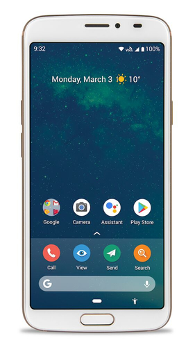 Doro 8080, 5.7", 32GB, Qualcomm Snapdragon, Mobile Phone, Android, White