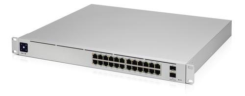 Ubiquiti UniFi Pro 24 PoE switch for business network management and routing
