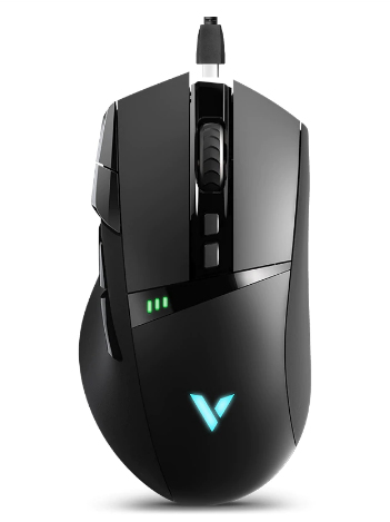 Rapoo VT350 (19180), Right-hand, RF Wireless + USB Type-A, 5000 DPI, Mouse
