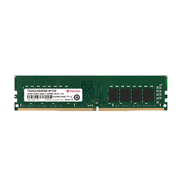 Transcend DDR4-2666 U-DIMM 16GB, 16 GB, 2 x 8 GB, DDR4, 2666 MHz, 288-pin DIMM
