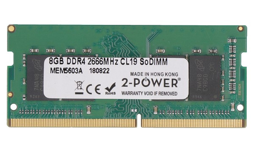 PSA Parts MEM5603A 8GB DDR4 2666MHz SODIMM RAM front view