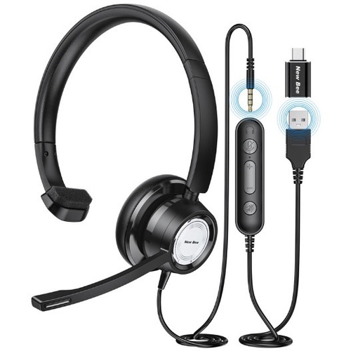JLC Phonic V2 Mono USB Type C, Wired, Headset/Headphones, Black
