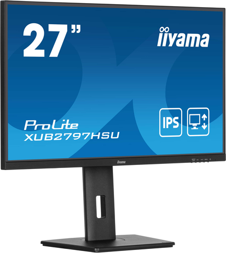 iiyama ProLite IPS technology,  (27"), 1920 x 1080 pixels, Full HD, LED Monitor