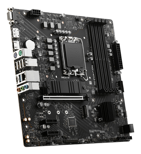 MSI PRO B760M-P DDR4 Intel LGA1700 128 GB Micro ATX Motherboard