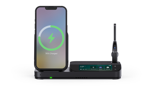 Yealink BH71 Workstation Wireless, 100 - 20000 Hz, 18 g, Headset/Ear-hook, Black