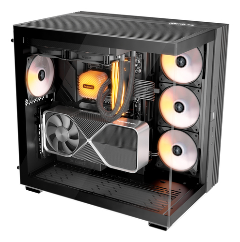 be quiet! LIGHT BASE 600 LX, ATX, mATX, Mini-ITX, Glass, SGCC Midi Tower PC Case