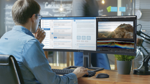 Philips 6000 series (45B1U6900C/00), (44.5"), UltraWide Dual QHD, LED, Monitor