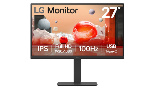 LG (27BA750-B.AEK), (27"), 1920 x 1080 pixels, Full HD, LCD Monitor