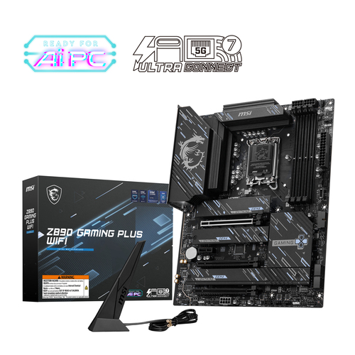 MSI Z890 GAMING PLUS WIFI ATX LGA1851 Motherboard