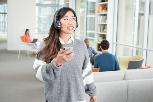 Logitech Zone Wireless UC, Headset/Headphone, Graphite