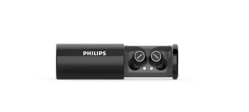 Philips (TAST702BK/00), True Wireless Stereo, 20 - 20000 Hz, Headset/Earbuds