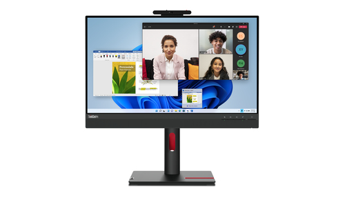 Lenovo ThinkCentre Tiny-In-One 24 Gen 5 23.8-inch Full HD LED monitor with 1920 x 1080 resolution in black