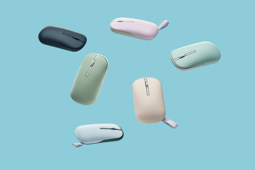 ASUS Marshmallow Mouse MD100, Ambidextrous, Optical, RF Wireless+Bluetooth Mouse