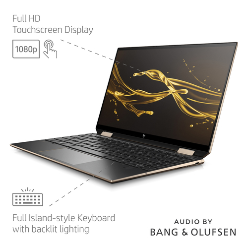 HP Spectre x360 13-aw0113na Intel® Core™ i5, 1.1 GHz 13.3" 8 GB, 256 GB