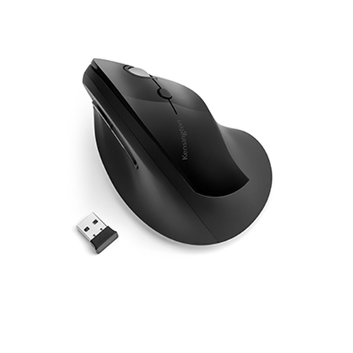 Kensington Pro Fit® Ergo Vertical Wireless Mouse, Right-hand, Optical
