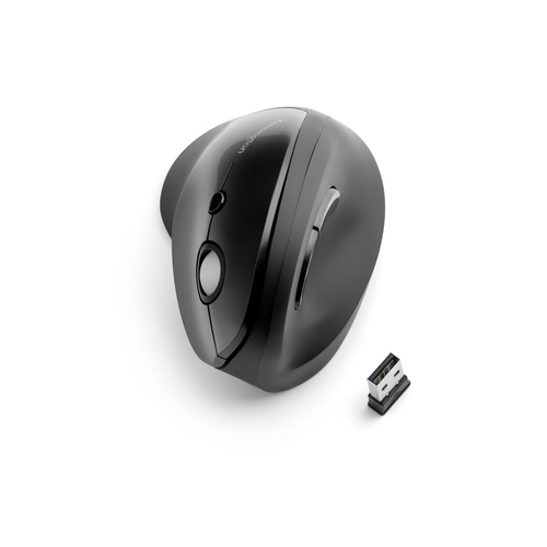 Kensington Pro Fit® Ergo Vertical Wireless Mouse, Right-hand, Optical