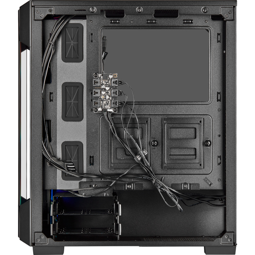Corsair iCUE 220T RGB,  Steel, Tempered glass, Midi Tower, PC Case