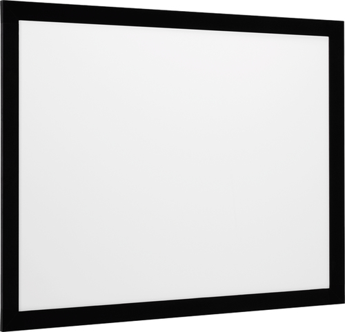 Draper Euroscreen V250-D 116-inch projection screen with black aluminium frame and white surface