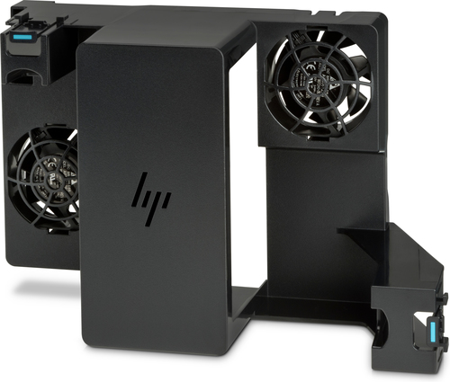 HP 1XM34AA anti-vibration fan gasket installed in black Z4 G4 midi tower