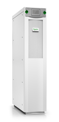 Side view of APC GVSUPS10KB2HS with modular battery installed