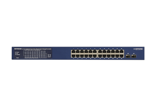 NETGEAR (GS724TP-300EUS), L2/L3/L4, Gigabit PoE, Managed Switch