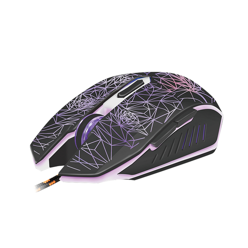 LogiLink ID0185 RGB keyboard with ergonomic gaming mouse and non-slip mouse pad