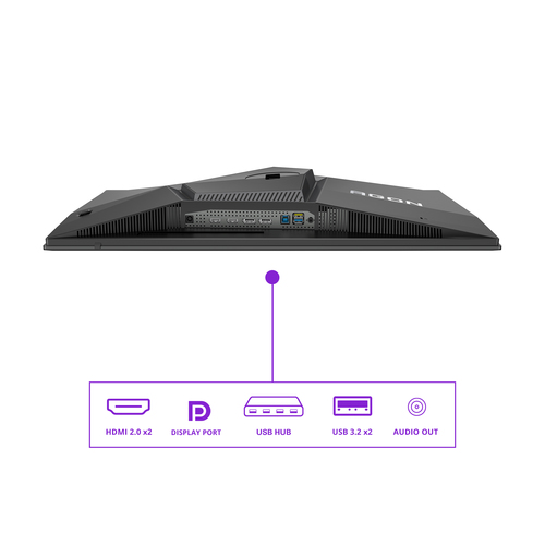 AOC AGON PRO (AG276QZD2), (26.7"), 2560 x 1440 pixels, QHD, QD-OLED Monitor