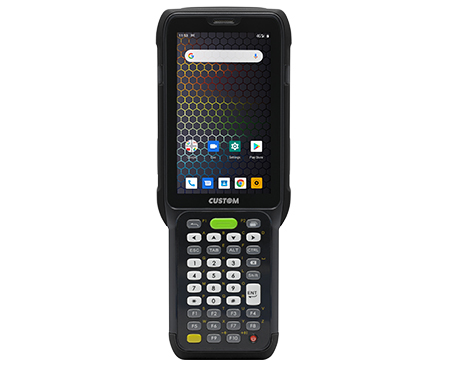 CUSTOM K-RANGER rugged mobile computer black front view