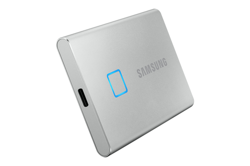 Samsung T7 Touch 1TB SSD – USB 3.2 Gen 2, 1050MB/s, Fingerprint Security