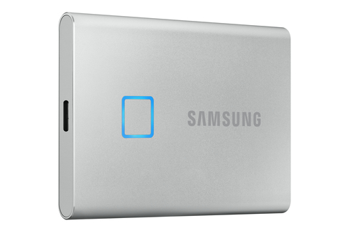 Samsung T7 Touch 1TB SSD – USB 3.2 Gen 2, 1050MB/s, Fingerprint Security