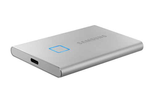 Samsung T7 Touch 1TB SSD – USB 3.2 Gen 2, 1050MB/s, Fingerprint Security