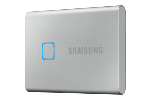 Samsung T7 Touch 1TB SSD – USB 3.2 Gen 2, 1050MB/s, Fingerprint Security