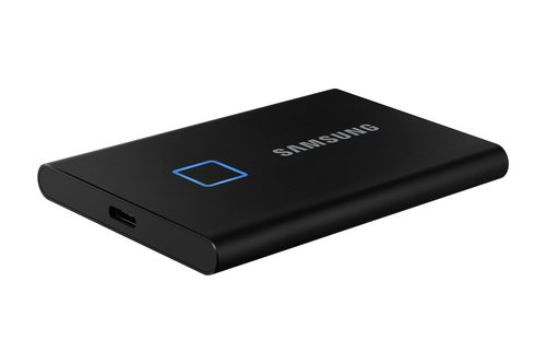 Samsung Portable SSD T7 Touch 500GB USB 3.2 Gen 2,1050 MB/s,Fingerprint Security