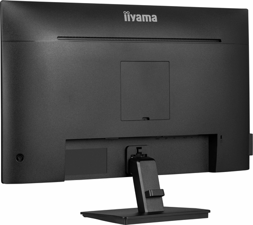 iiyama 27 inch 4K Ultra HD monitor rear view with clean back panel